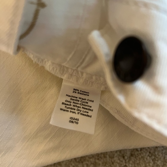 Talbots White Denim Jeans - Picture 5 of 5